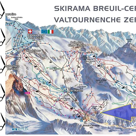 Apartmán Fagus Cervinia Vda Vacanze In Vetta Cir 0206 Breuil-Cervinia